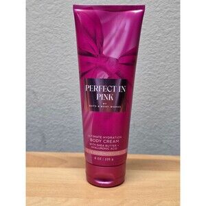 Bath & Body Works Perfect in Pink Ultimate Hydration Body Cream 8 oz NEW